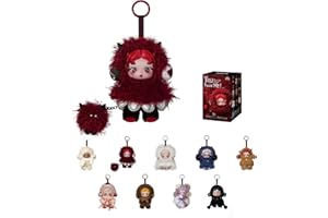 POP MART SKULLPANDA You Found Me! Series Plush Doll Pendant Blind Box Figures, Collectible Toys, Holiday Birthday Gifts for Girlfriend Daughter Girls and Boys, Single Box