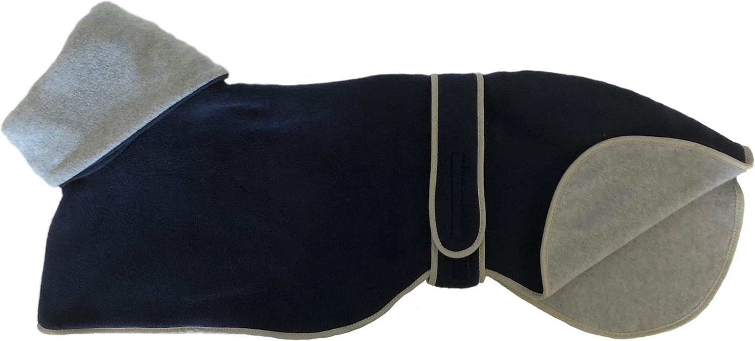 Cosipet Greyhound Polo Coat, 24"/61 cm, Blue, 60 - Image 4