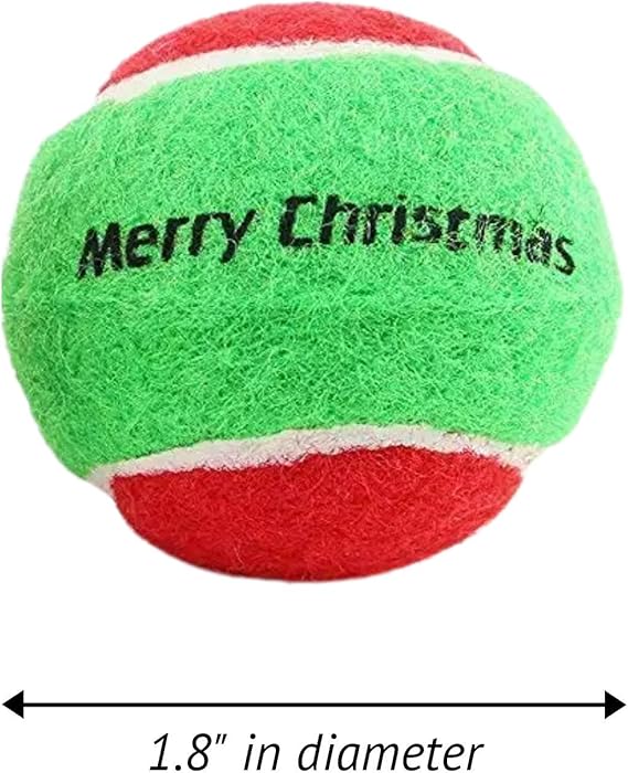 Christmas tennis balls for dogs Clearance