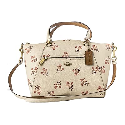 Coach Prairie Leather Shoulder Handbag with Chalk Kuwait Ubuy