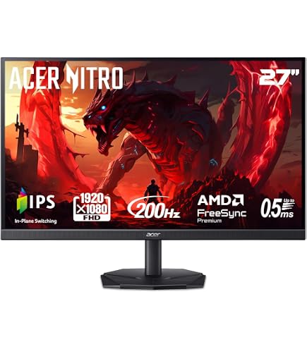 acer Nitro QG1 27インチ IPS モニター 本体 Amazon.com: acer Nitro QG1-QG271 27