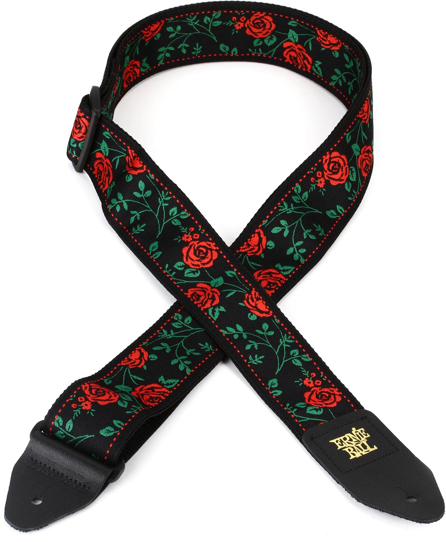 Ernie Ball Spanish Rose Jacquard Guitar Strap