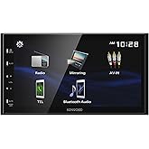 KENWOOD DMX150BT 6.8" Capacitive Touchscreen Digital Multimedia Receiver &ndash; Bluetooth, USB Mirroring for Android, Rear Camera Input, 13-Band EQ