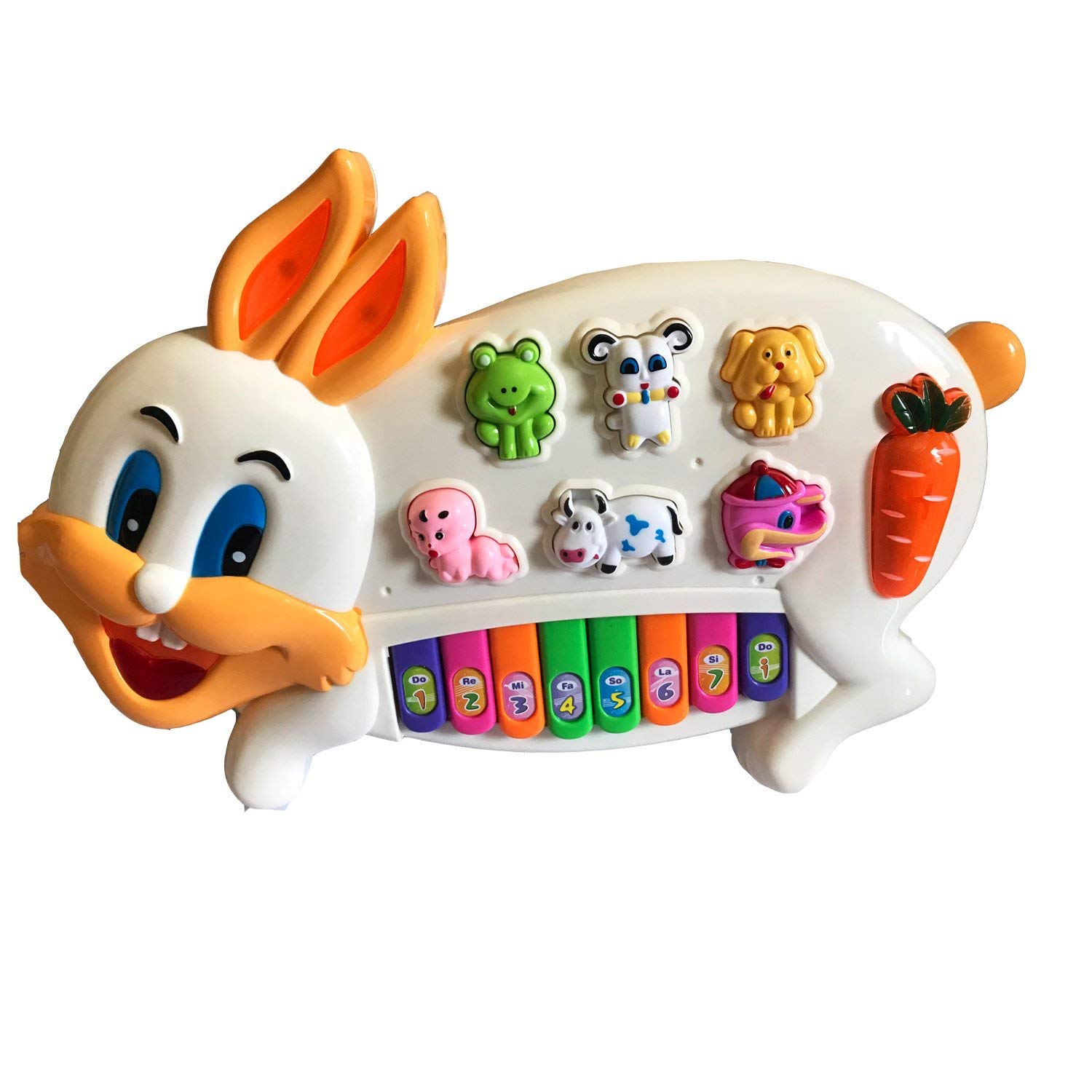 rabbit piano toy
