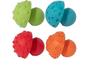 READY 2 LEARN Paint and Dough Mushroom Stampers - Set of 4 - Ages 2+ - Easy to Grip Arts and Crafts Tools for Kids - DIY Patterns and Textures