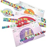 Carolina Flow of Genetic Information Kit &ndash; 3D DNA &amp; RNA Learning Models | Hands-On Molecular Biology for Classrooms | Demonstrates Replication, Transcription &amp; Translation