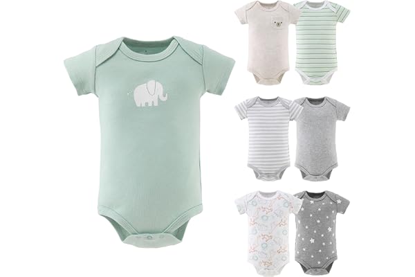 The Peanutshell Baby Bodysuits for Boys or Girls, Gender Neutral Baby Clothes, Newborn to 24m Baby Outfits, Unisex Baby Gifts