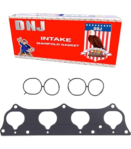 DNJ IG220 Intake Manifold Gasket For 2001-2005 Honda Civic 1.7L SOHC Engine