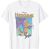 Disney Hercules Hydra Battle Retro Classic Movie Poster T-Shirt