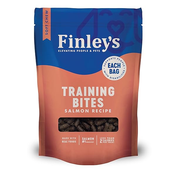 FINLEY’S SALMON TRAINING BITES, LOW CALORIE, ALL NATURAL...