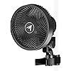 AC Infinity CLOUDRAY S6, Gen 2 Grow Tent Clip Fan 6” with Redesigned Long-Life EC Motor, Custom 10 Dynamic Wind Speeds and 10