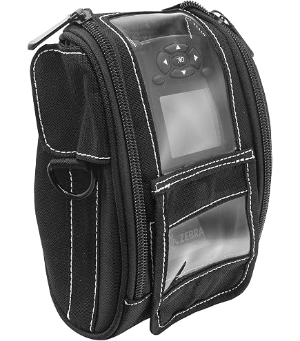 Tragetasche Mit Schultergurt Für Zebra ZQ630 / QLN420 Etikettendrucker, Schwarz