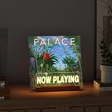 Ammonite Now Playing Vinyl Record Stand LED Light Wood Acrylic Display view 4