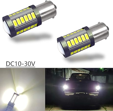 Amazon Toribio S25 シングル球 Led 高輝度 チップバックランプ ブレーキランプ ウィンカーライト 車用 ホワイト ピン角180度 1156 Ba15s P21w Led 2個セット 汎用バルブ 車 バイク