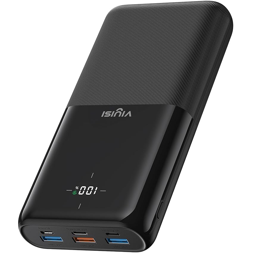 VIYISI Power Bank 30000mAh, caricatore portatile a ricarica rapida 20W PD