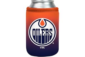 Sok It CanSok NHL Hockey Sleeve for Beer & Soda Insulated Neoprene Cover (Edmonton Oilers, 12oz Can Sleeve)