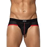 Arjen Kroos Mens Sexy Mesh Underwear Briefs Breathable Silk Low Rise Athletic Underwear