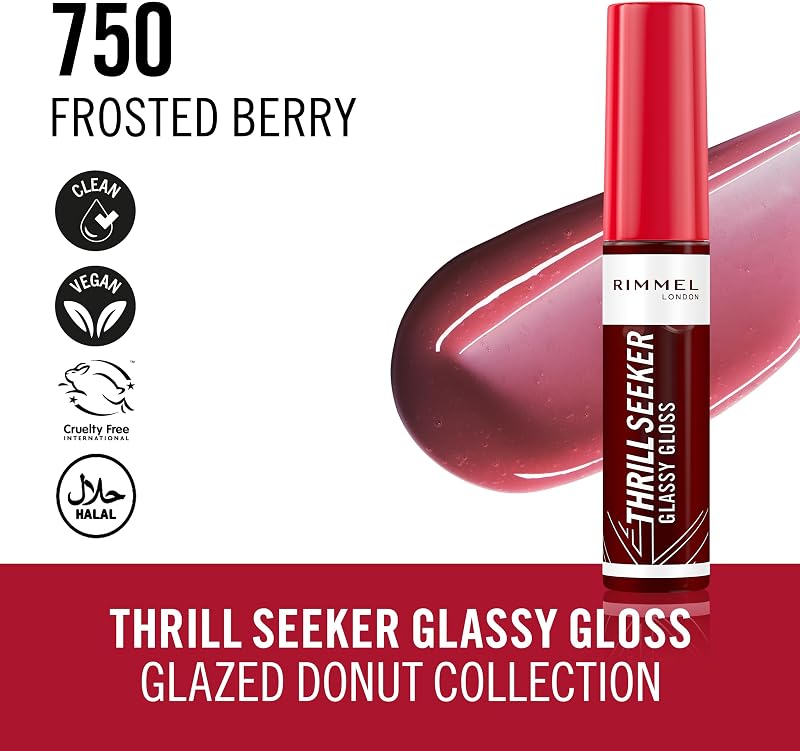 Thrill Seeker Brillo Labial #750-Frosted Berry 6 Ml