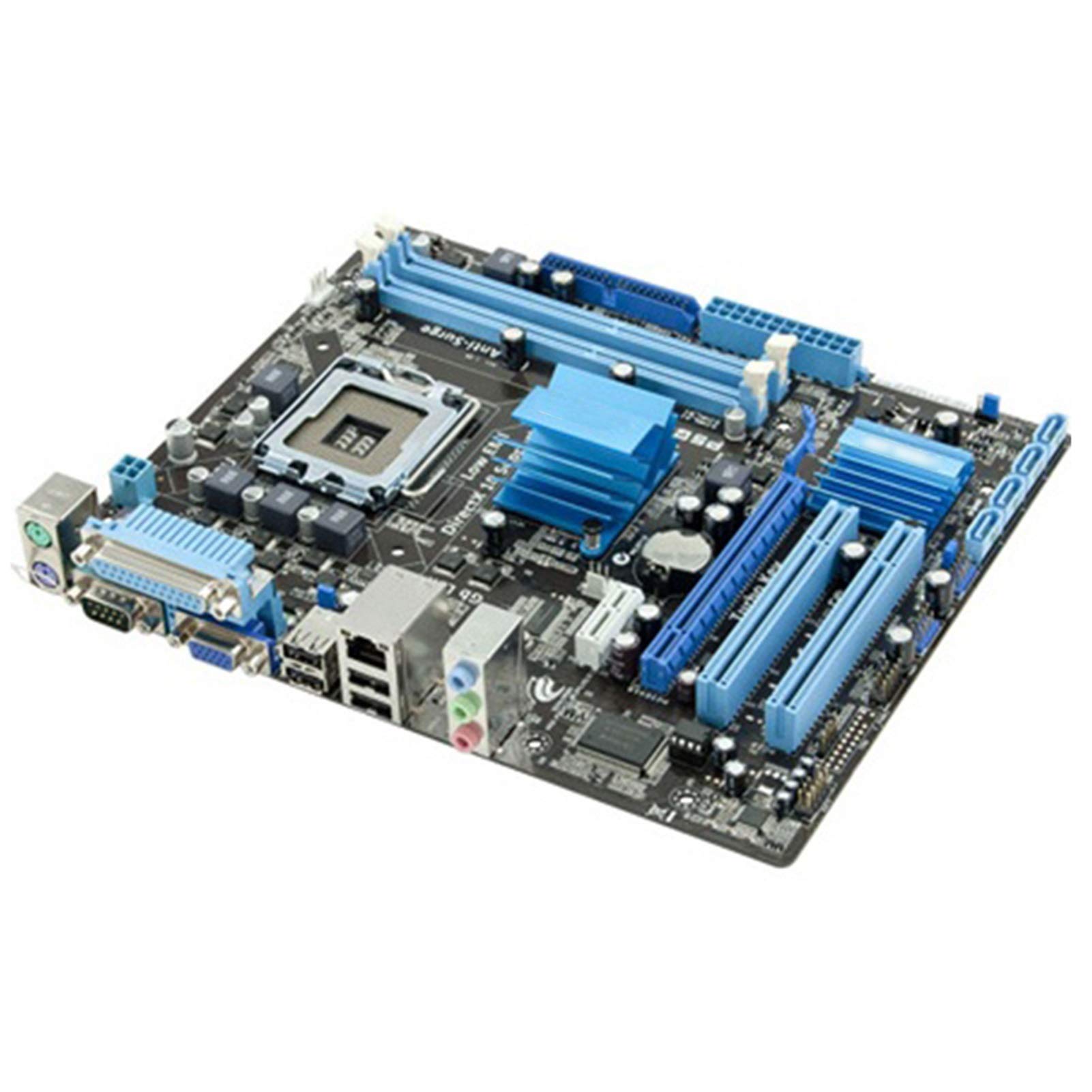 Accessories Fit for LGA 775 ASUS P5G41T-M LX V2 Motherboard DDR3 8GB G41 P5G41T-M LX V2 Desktop Syst
