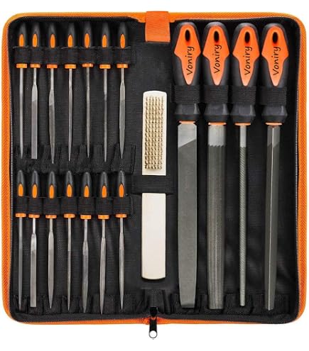 High Carbon Steel Three Square File Uxcell Triangle File - 8-Inch High ...