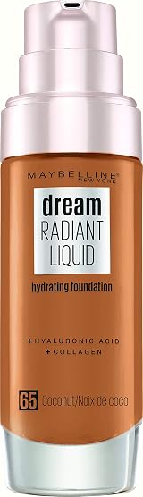 Maybelline Dream Radiant Liquid Make-Up No.65 Coconut 30 ml Foundation