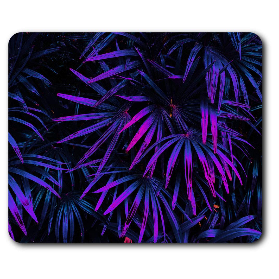 Pink Purple Palm Tree Surf Mouse Mat Pad Computer PC Laptop Gaming Office Home Desk Accessory Gadget 12955