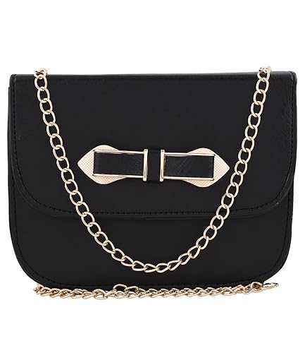 Fristo Women Slingbag(FRSB-047) Black