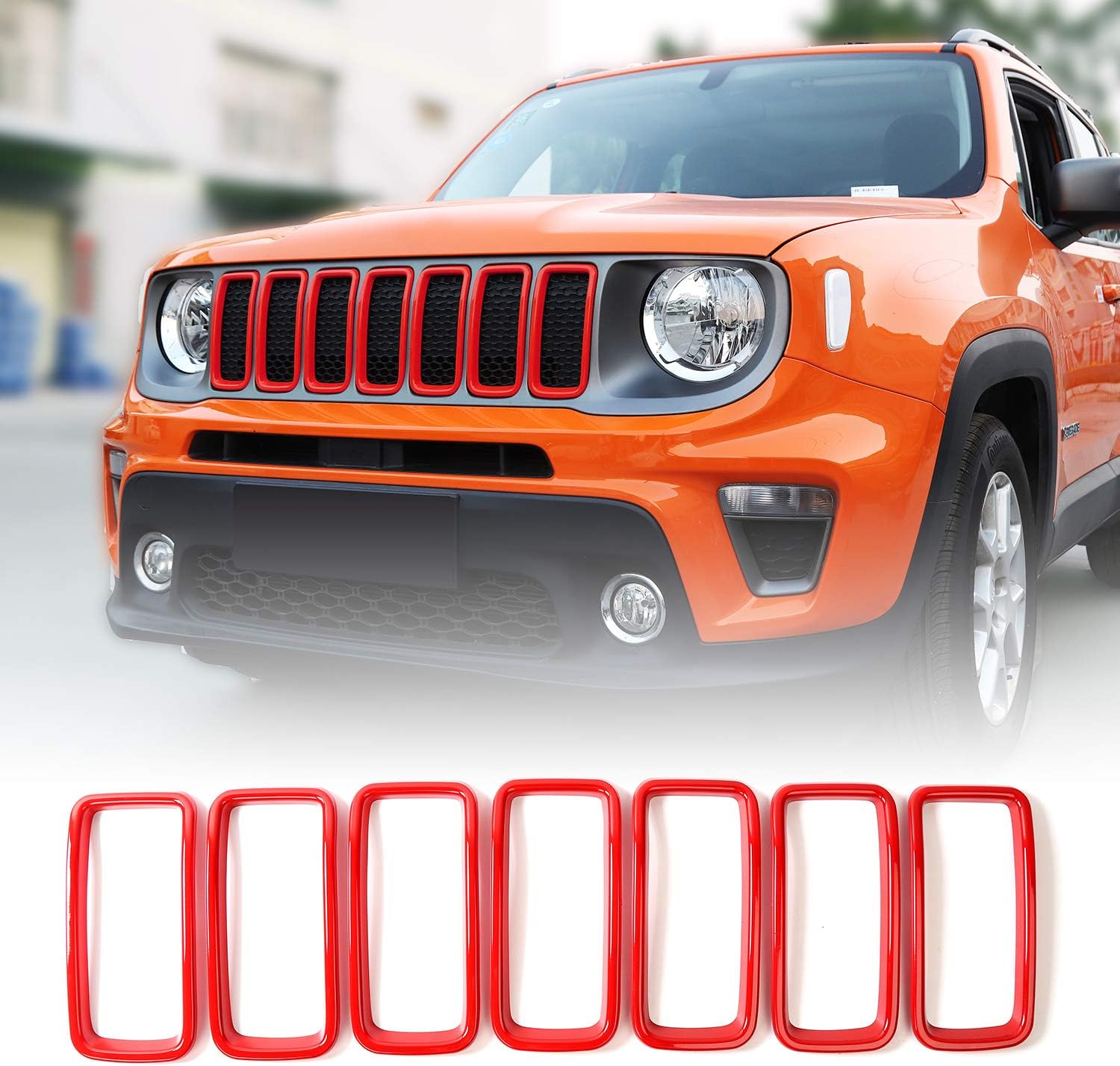 JeCar Grille Inserts ABS Grill Cover Trim Kit