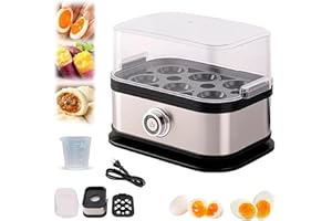 Sunny Side Master Egg Cooker, Multi-Functional Sunny Side up Egg Maker with Auto Shut-off, Deluxe Rapid Eggs Cooker 6 Eggs Ca