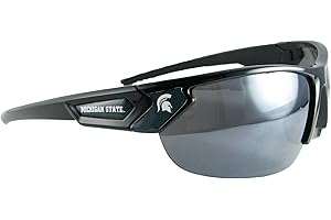 SPORTS ACCESSORY STORE Michigan State Spartans Black Green Mens Womens Sport Sunglasses MSU Gift S12JT