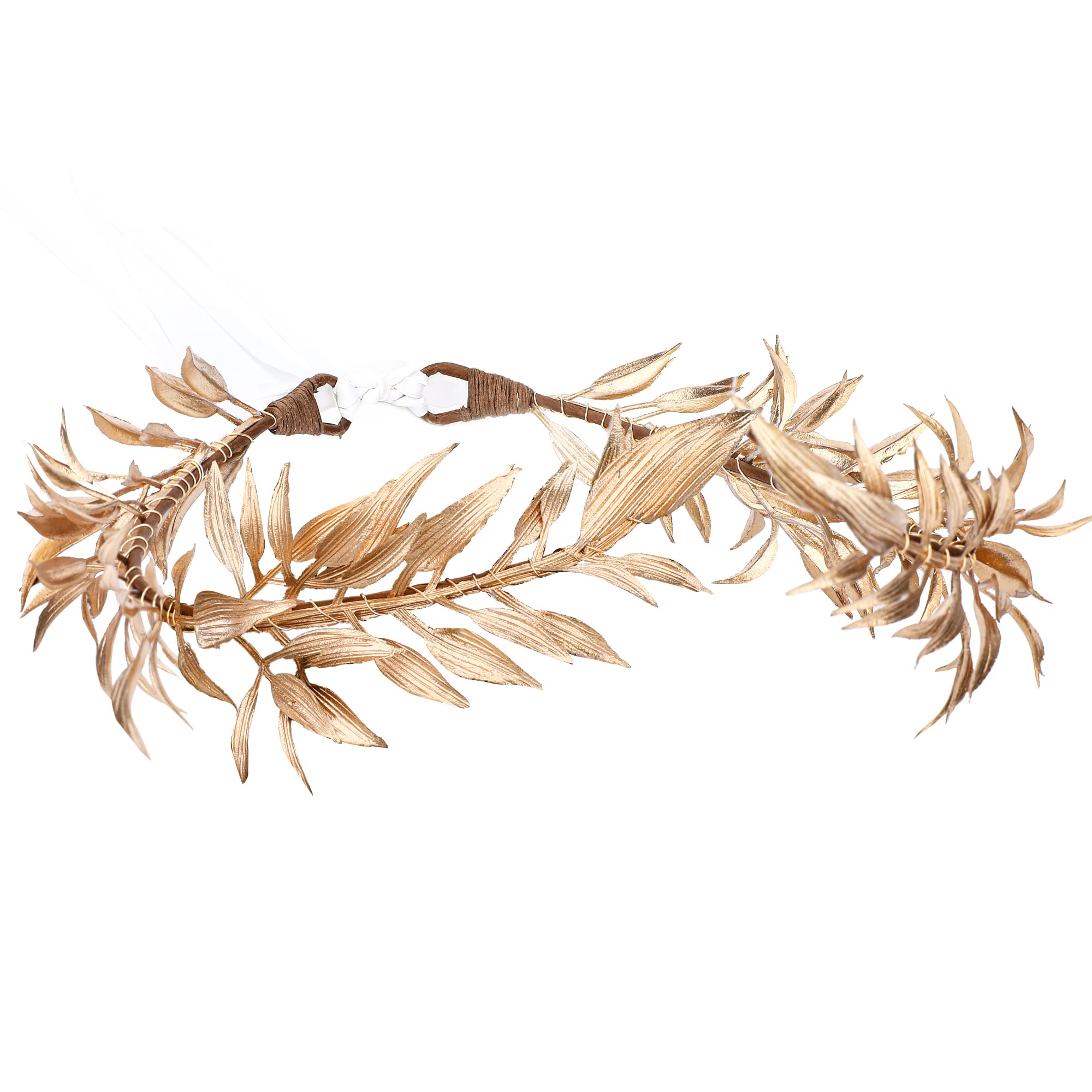 MOSTORY Greek God Crown for Toga Costume Royal King Crown for Adul Cosplay