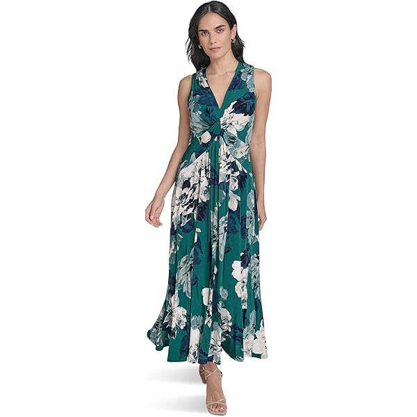Calvin Klein Women's Halter Gauze Maxi Dress, Starburst 2 at Amazon Women's  Clothing store