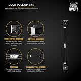 Gravity Fitness Doorway Pull-Up Bar Adjustable 28.3-37.4in No Screws view 2