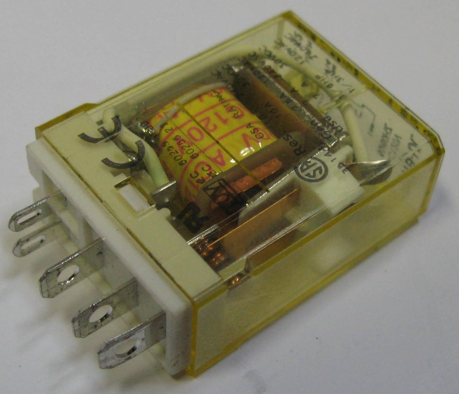 IDEC RH1BULAC120V SPDT Contact, Compact Power Relay, Indicator Light