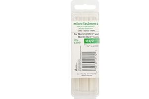MicroStitch Avery Dennison 111720 4.4mm Micro Stitch Fastener Refills, White