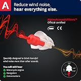 Alpine MotoSafe Race Earplugs - Motorcycle Motorbike Hearing Protection - view 4