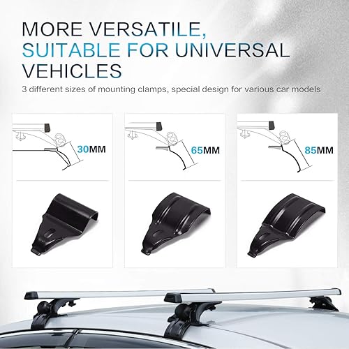 PARTOL Universal Roof Rack Crossbars 48
