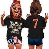AG AGUU It’s Me I’m The Birthday Girl Shirts Toddler Kids Girls Birthday Tees T-Shirt Party Outfits Tops 5-12 Years