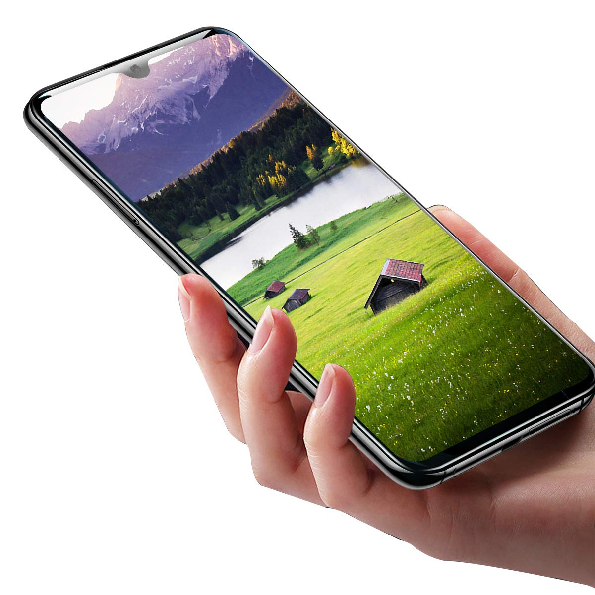 BingTC Huawei Mate 20 Panzerglas Schutzfolie Full Coverage Panzerfolie Displayschutz 9H Gehärtetem Glass 0,33mm Anti-Kratzen Anti-Bläschen HD Displayschutzfolie für Huawei [2 Stück]