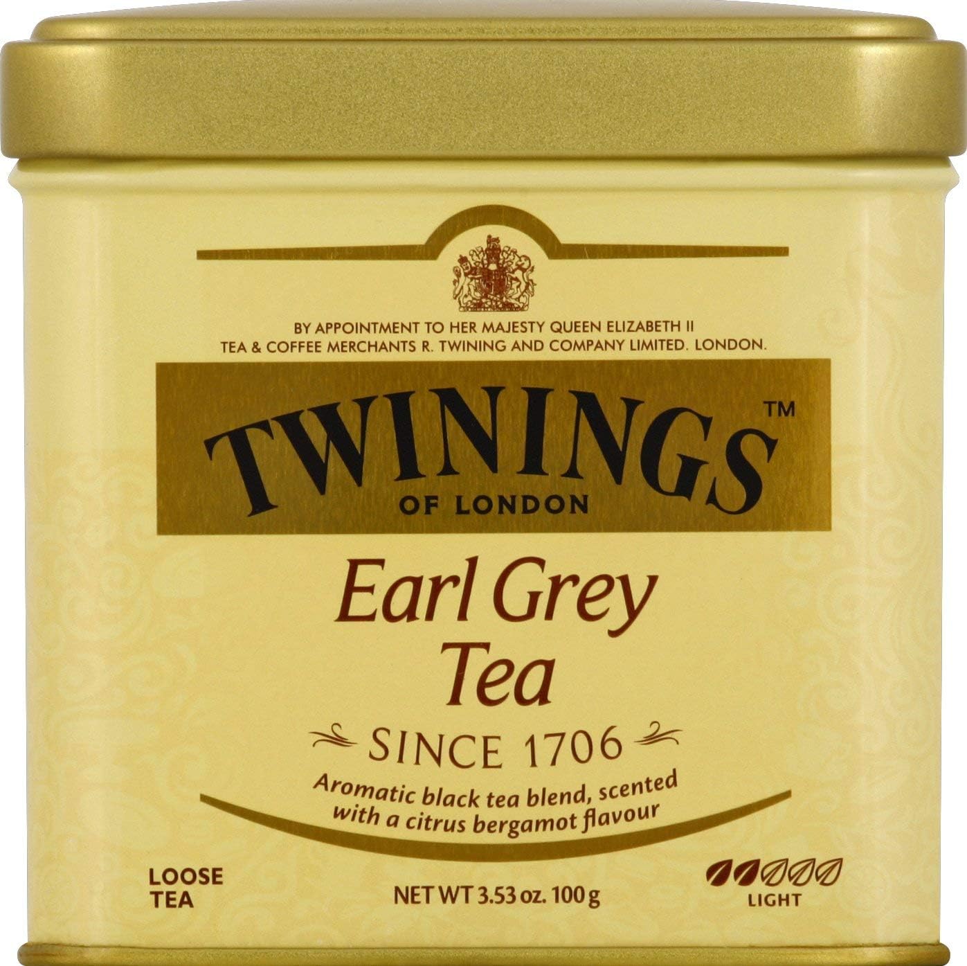 Twinings Classics Earl Grey Tea Loose Tea 3.53 oz Tin: Amazon.es: Alimentación y bebidas