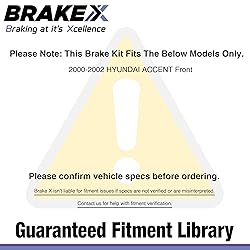 [Front] Brake X Replacement Brake Rotors Kit