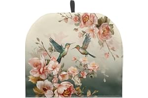 ZUXONGSY Hummingbird Flower Tea Cozy for Teapot Tea Insulated Cosy for Kitchen Accessory Tea Pot Cozy for Keeping Warm