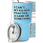 Funny Mom Tumbler 30oz, Funny Gifts For Sports Moms, Baseball Mom Gifts, Volleyball Basketball, Soccer, Softball, Lacrosse, Golf, Football, Hockey, Cheer, Diving, Gymnastics, Wrestling, Tennis Cycling