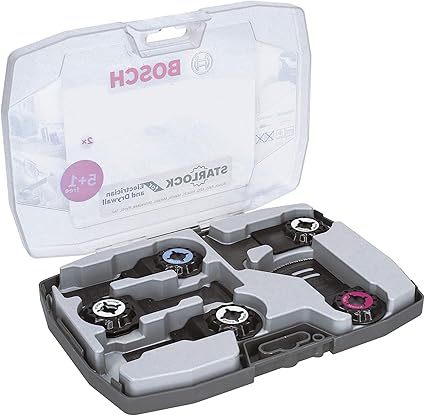 Bosch Professional 2608664622 Coffret De 6 Lames Starlock Pour Bois Et Metal Outils Multifonctions Accessoires Amazon Fr Bricolage