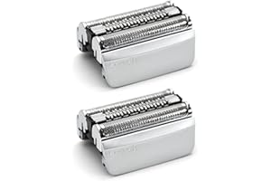 JIANCENGYU 2 Pack 83M Replacement Head Compatible with Braun Series 8 Shaver, 83M Wet&Dry Replacement Head Foil and Cutter for Braun S8 Electric Shaver 8370cc, 8340s, 8320s