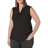 Kasper Women's Tie Front Blouse