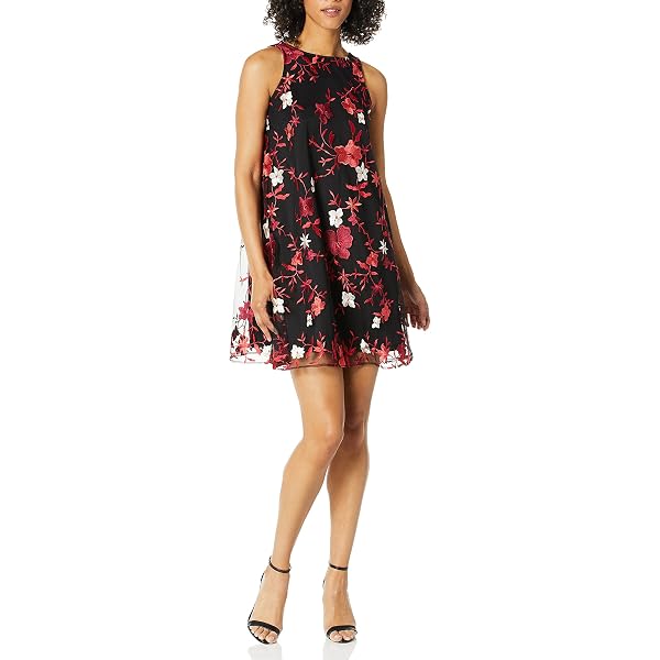 dresses with black hose Jersey Short Dress | Black Shift Dress with Sleeves main image 0