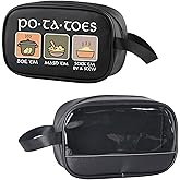 Lywjyb Birdgot Movie Clear Makeup Bag Ring Movie Lover Merch Bookish Bookworm Merch (Potatoes Cbag)