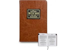 One Minute with God for Men 2026 Daily Devotional & Prayer Journal: 365 Days Bible Tracking Diary,Daily Planner for Spiritual