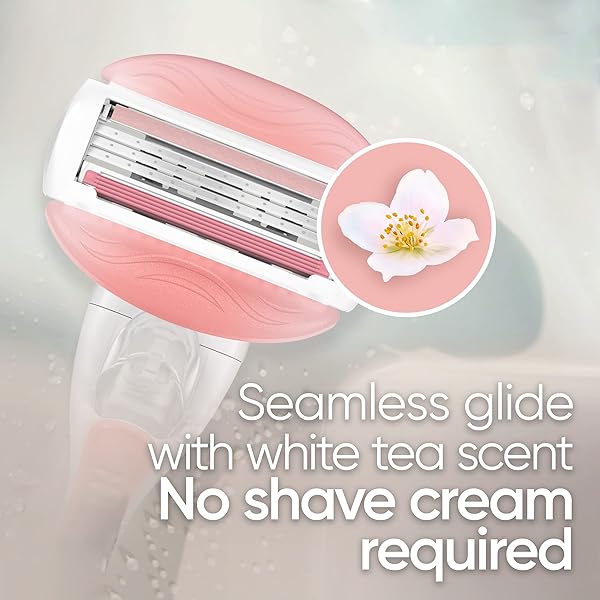 GILLETTE VENUS SPA BREEZE 2 IN 1 RAZOR PLUS SHAVE GEL BARS